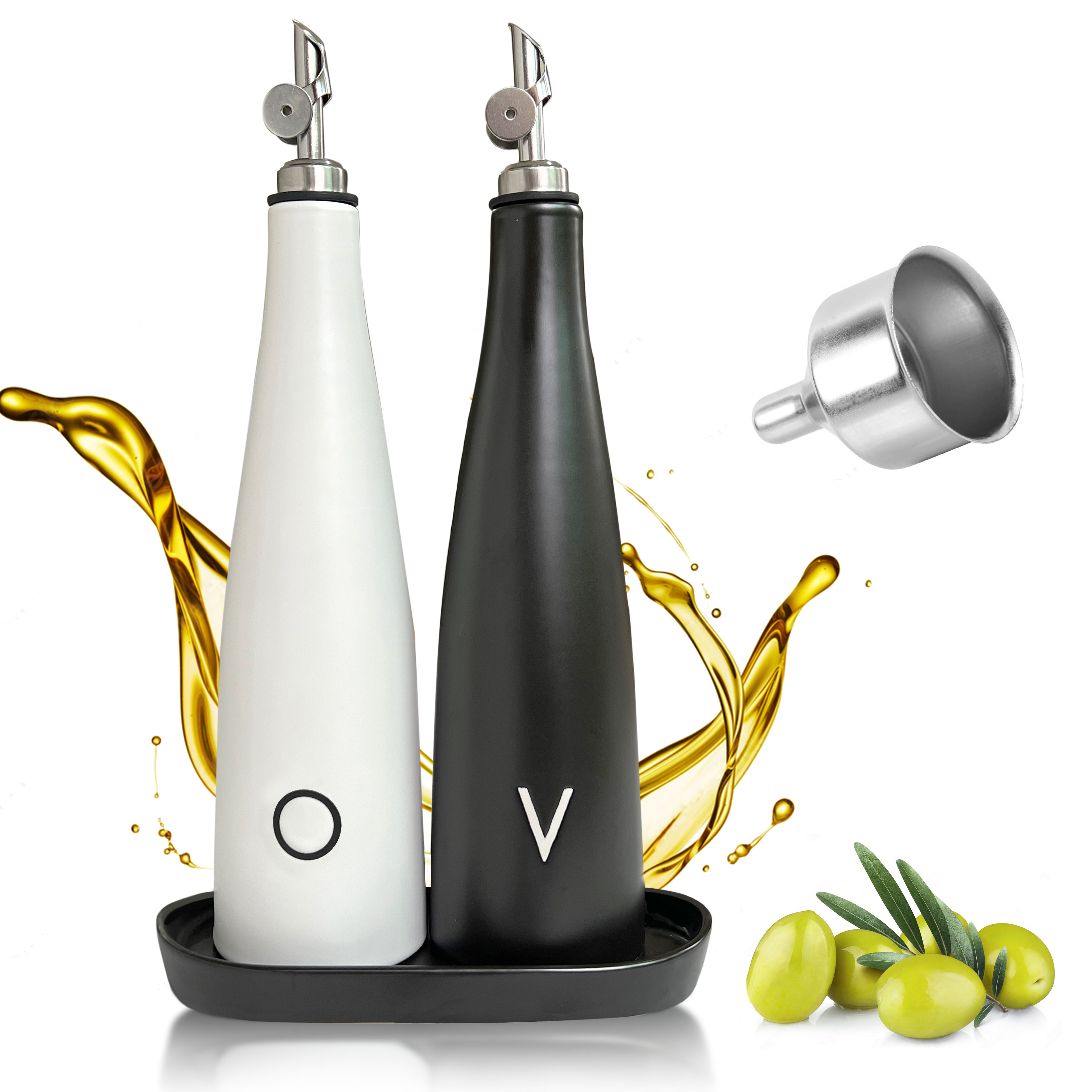 Stainless Steel Oil Cruet – WILLS & PRIOR